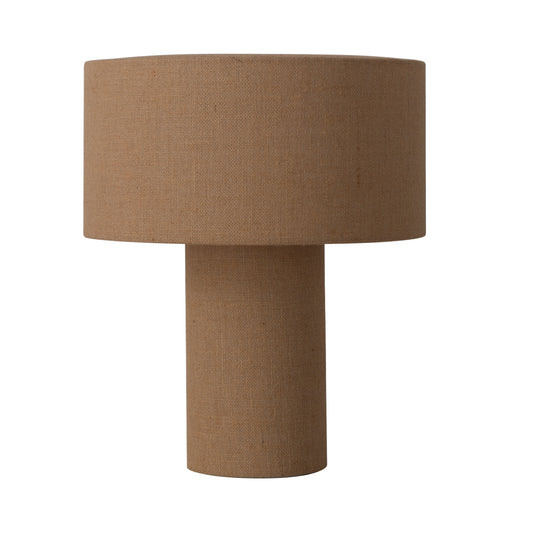 Moonlight Table Lamp Woven Burlap Shade 1018593 by Nova California