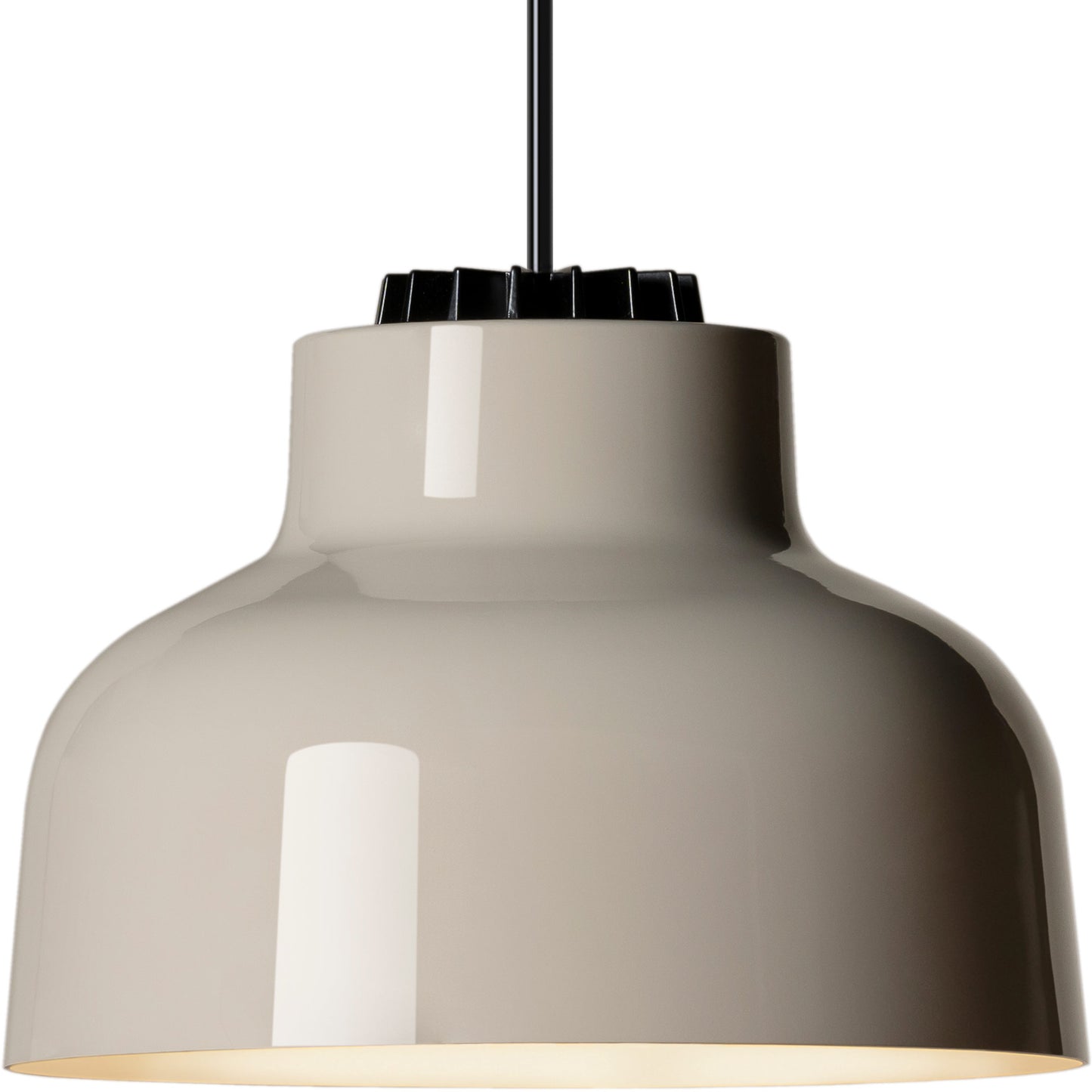 M64 Pendant Light with Soft Stone lampshade by Santa & Cole for minimalist interiors
