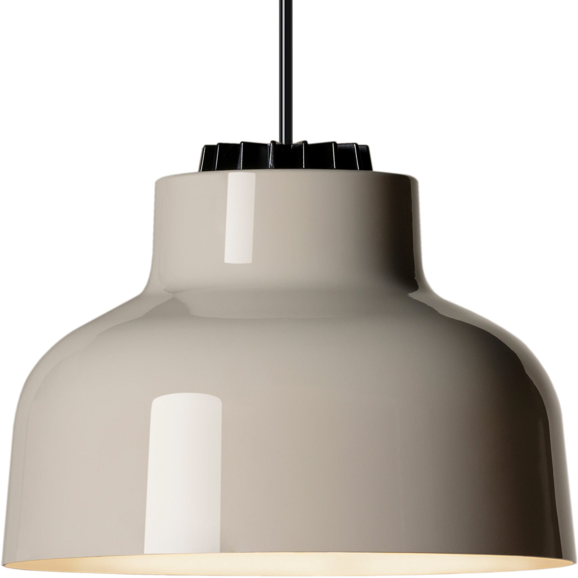 M64 Pendant Light with Soft Stone lampshade by Santa & Cole for minimalist interiors