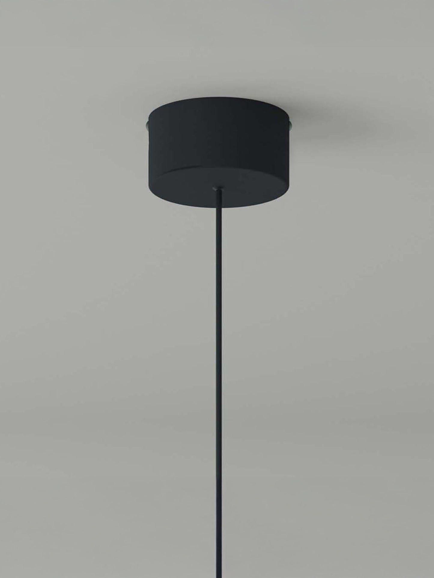 Designer pendant lighting for residential and hospitality interiors black canopy