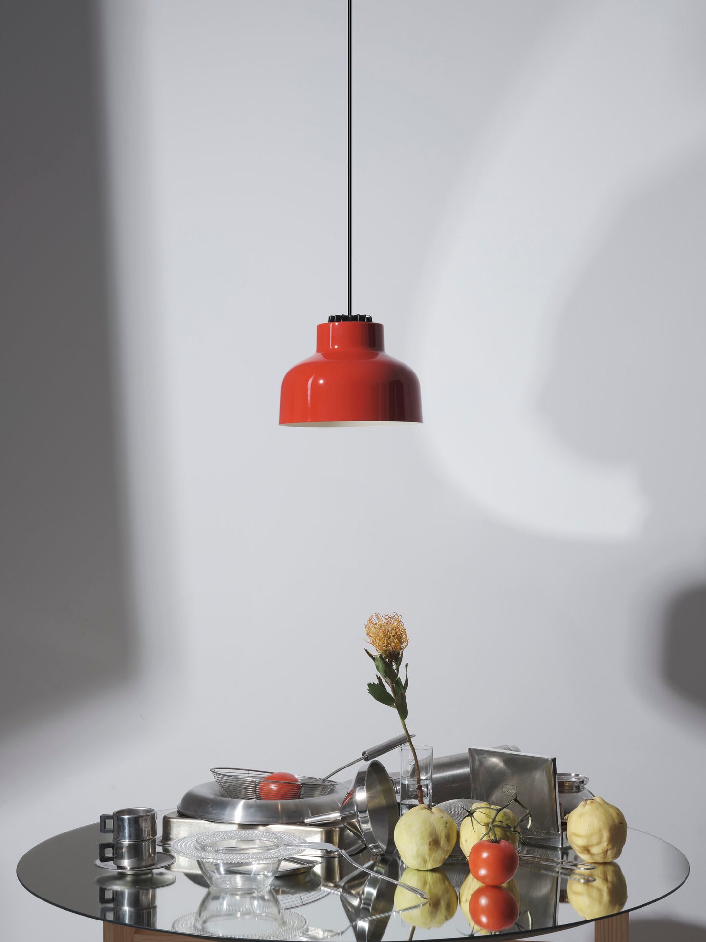 M64 ceiling pendant in open-concept kitchen and dining area
