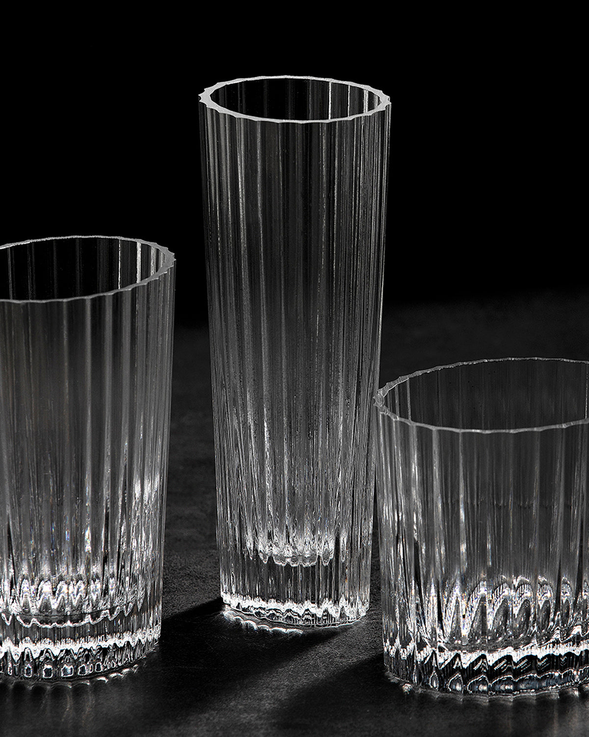 Missoni Home Nastri Transparent water glasses – photo 4
