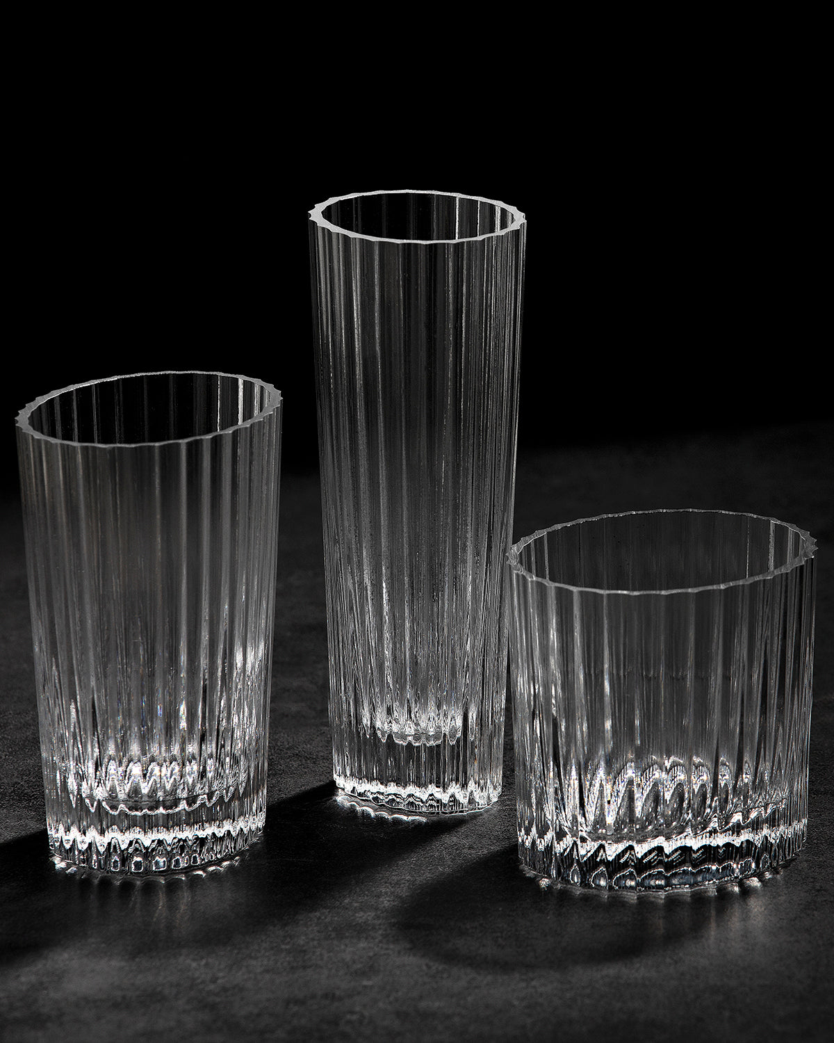 Missoni Home Nastri Transparent water glasses – photo 2