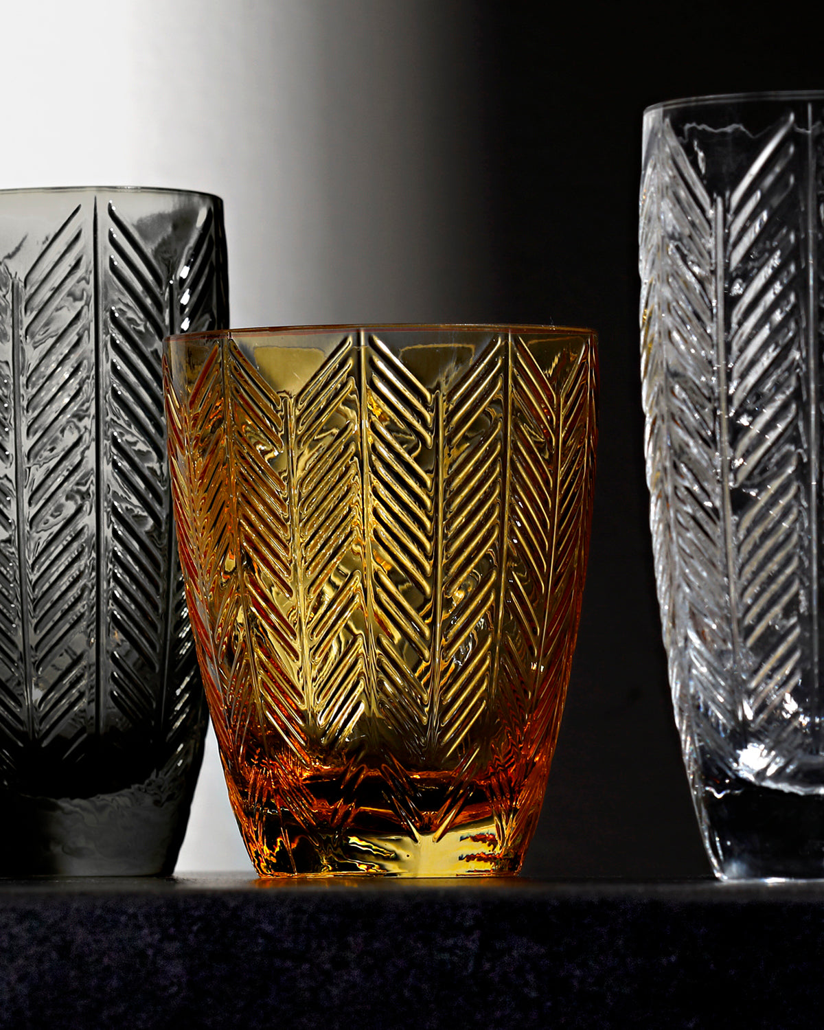 Missoni Home Zig Zag Amber wine glasses – photo 3