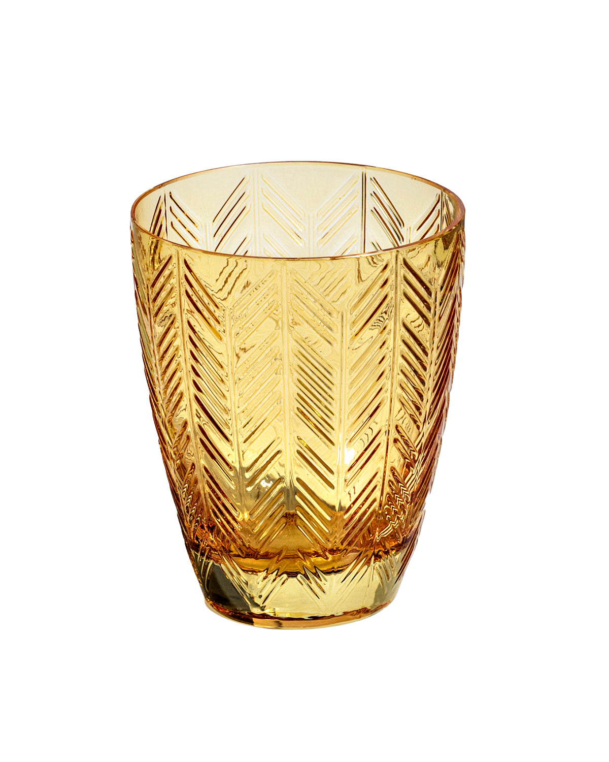 Missoni Home Zig Zag Amber water glasses