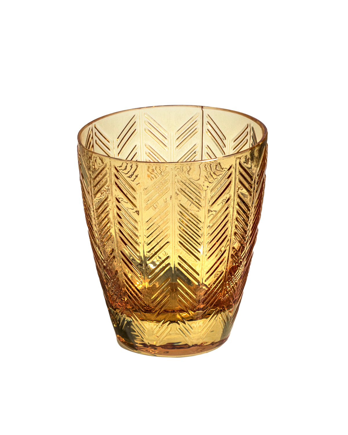 Missoni Home Zig Zag Amber wine glasses