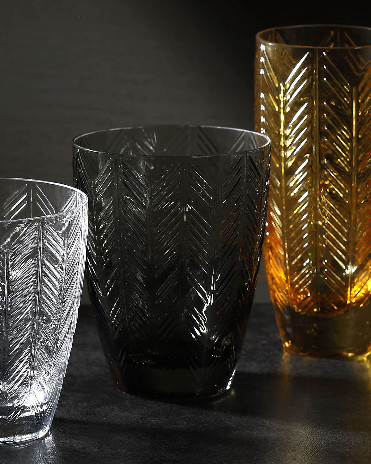 Missoni Home Zig Zag Grey wine glasses – photo 2