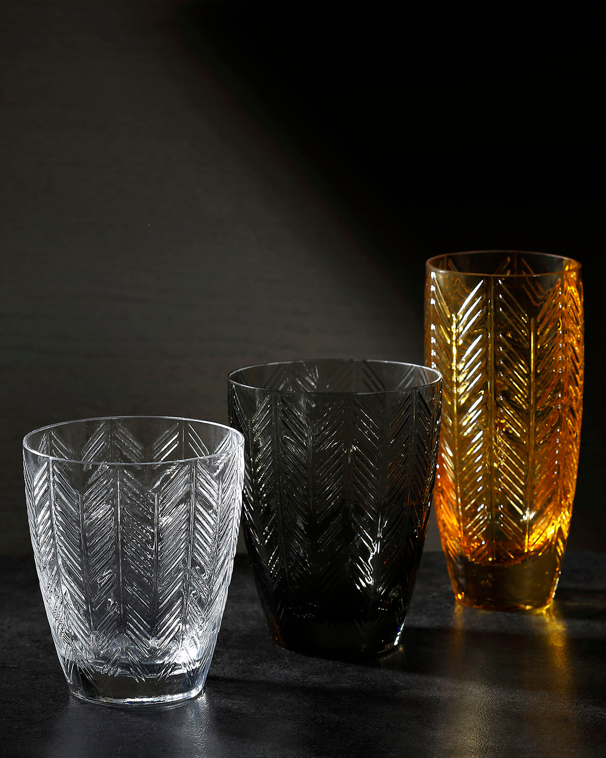 Missoni Home Zig Zag Grey water glasses – photo 2
