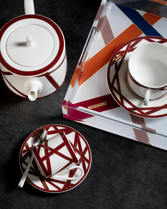 Missoni Home Nastri Bordeaux tea or coffee pot – photo 2