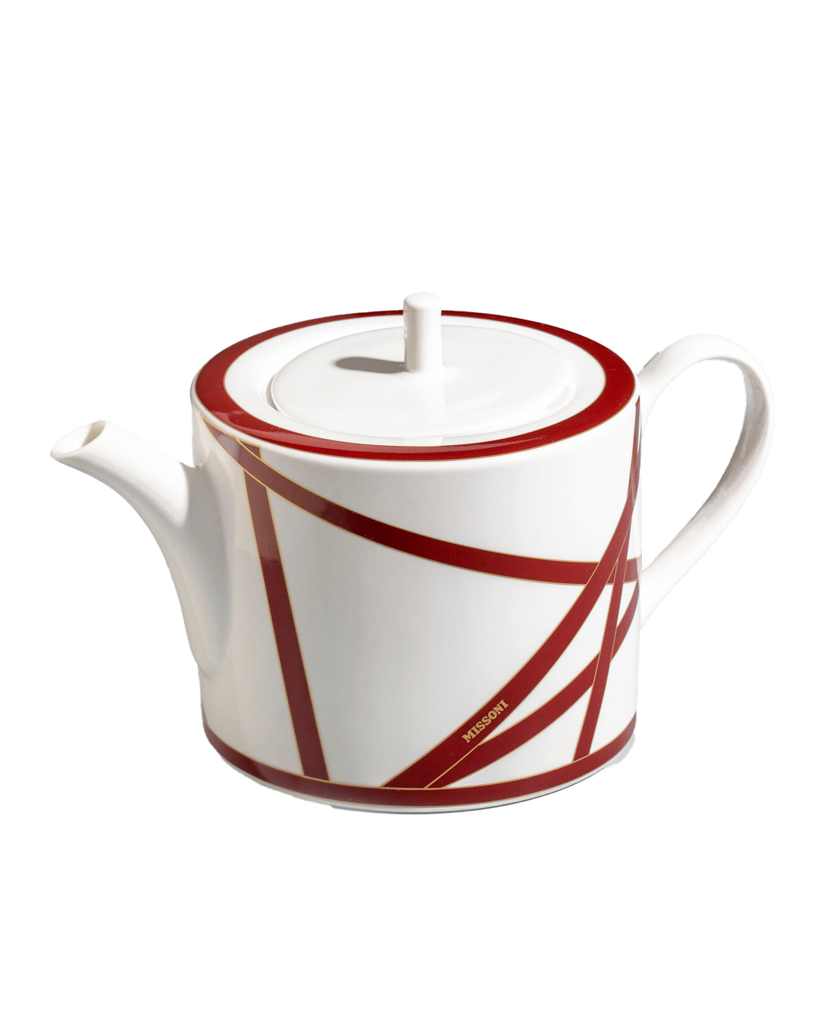 Missoni Home Nastri Bordeaux tea or coffee pot