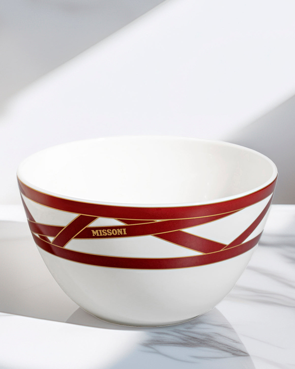 Missoni Home Nastri Bordeaux rice bowls – photo 3