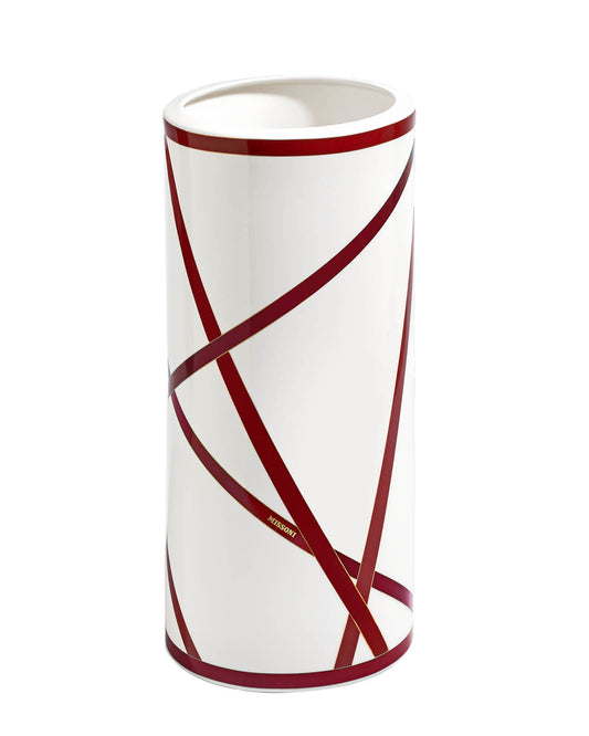 Missoni Home Nastri Bordeaux high vase – photo 2