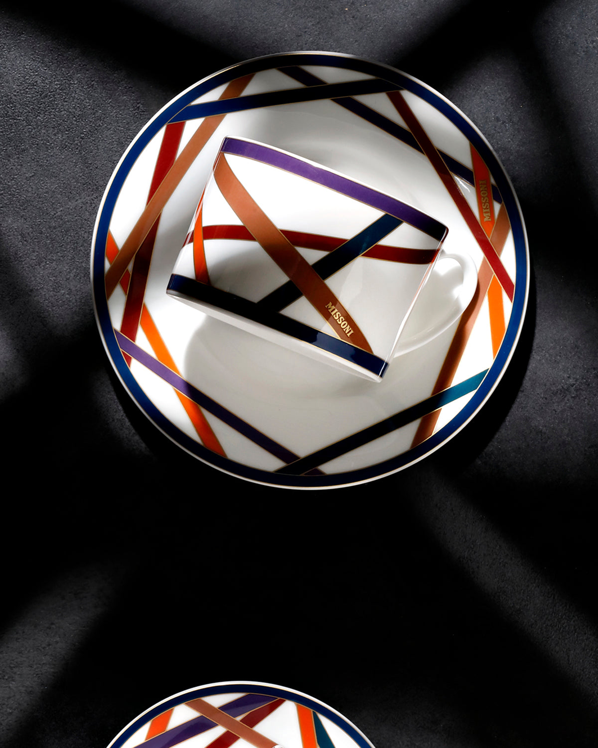 Missoni Home Nastri Multicolor dinner plates – photo 2