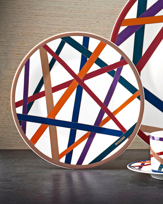Missoni Home Nastri Multicolor dessert plates – photo 2