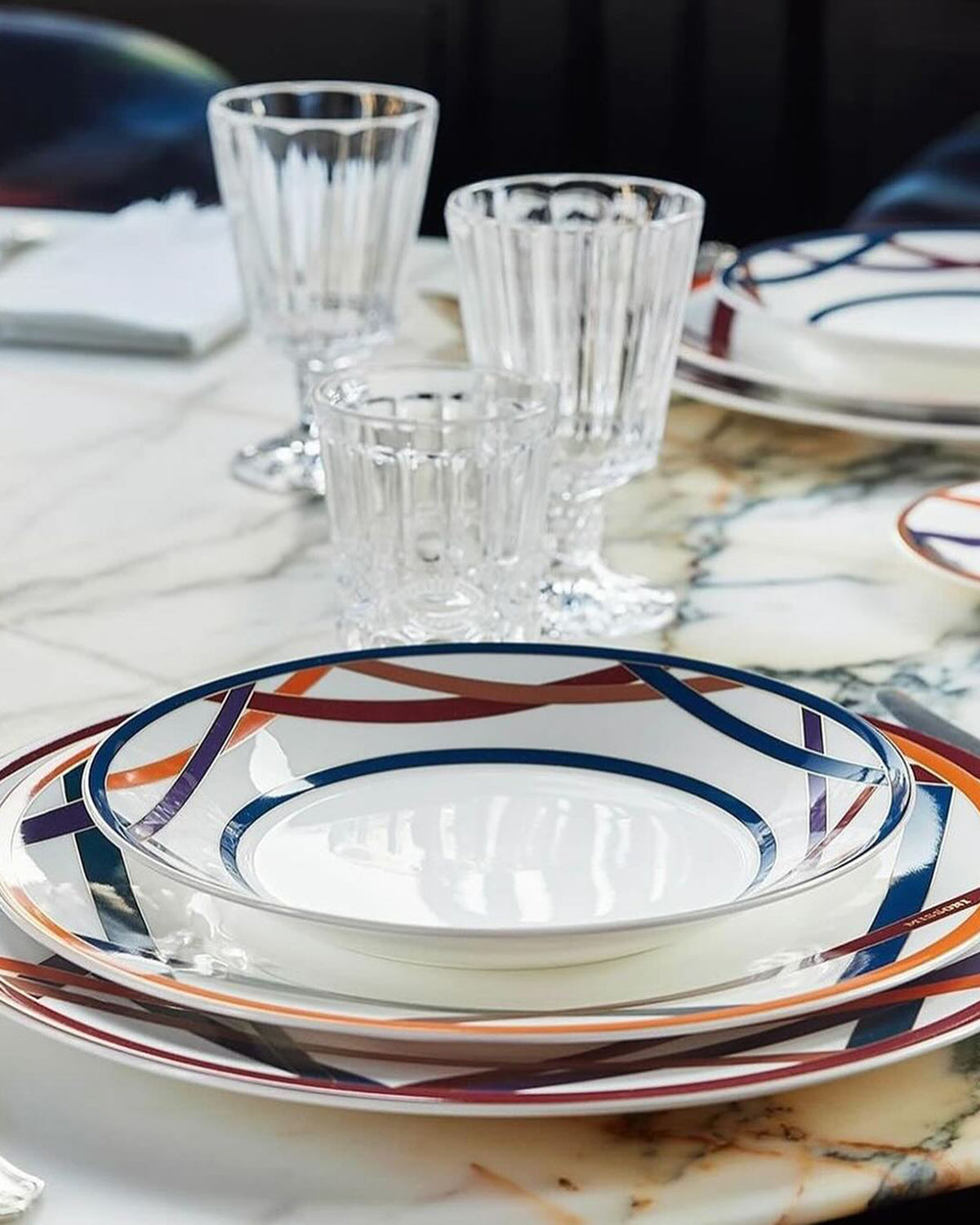 Missoni Home Nastri Multicolor soup plates – photo 2