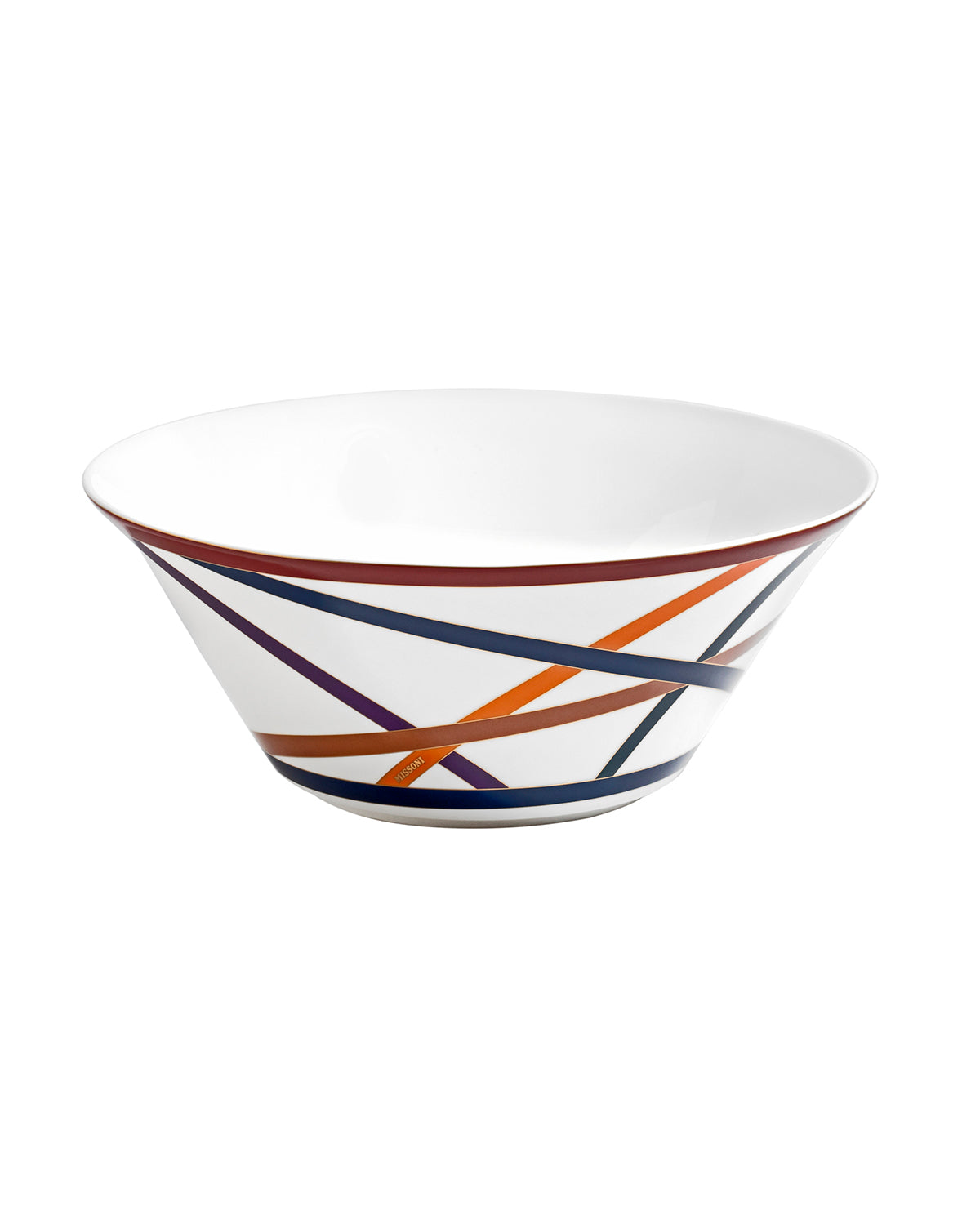 Missoni Home Nastri Multicolor salad bowl