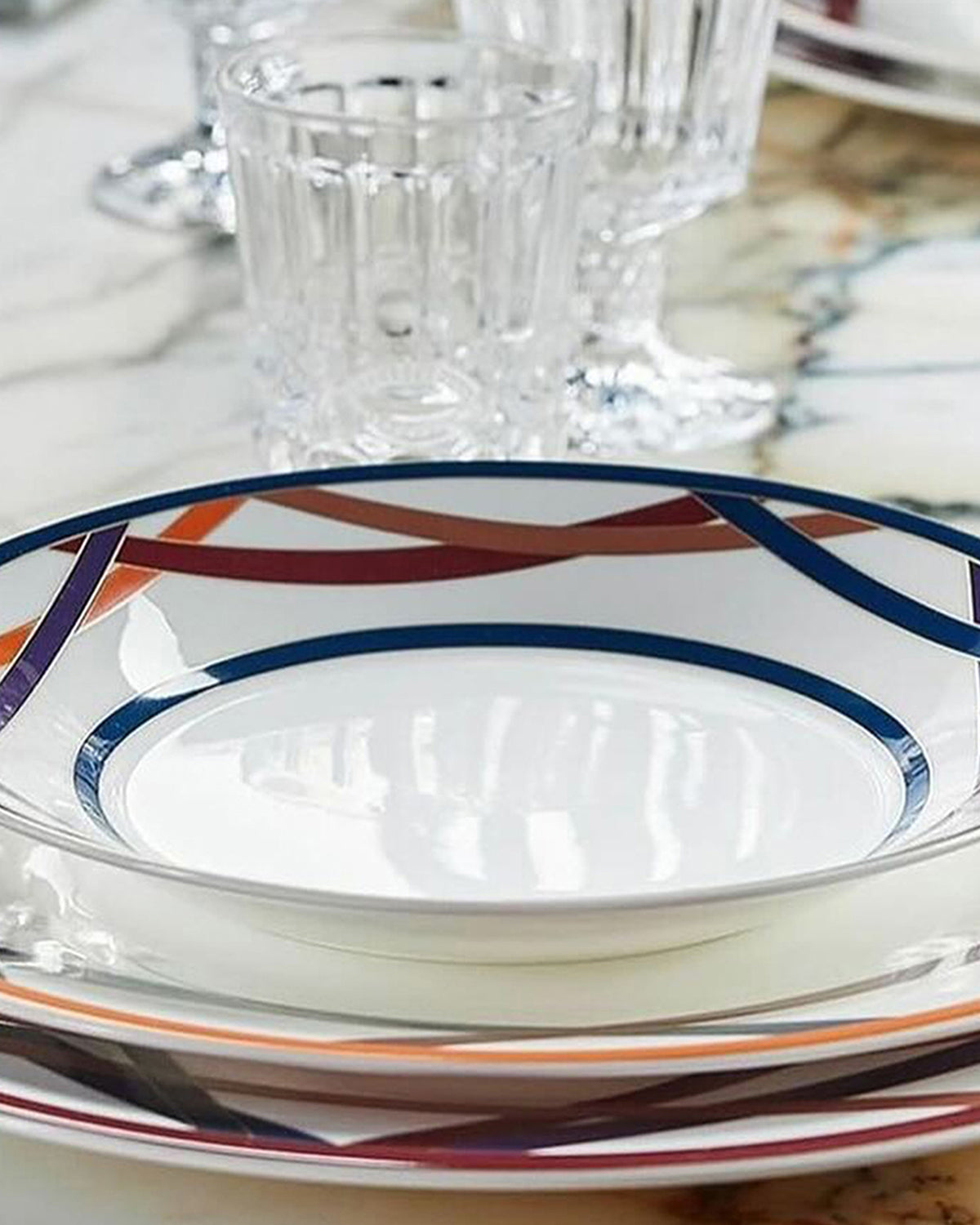 Missoni Home Nastri Multicolor oval serving dish – photo 4