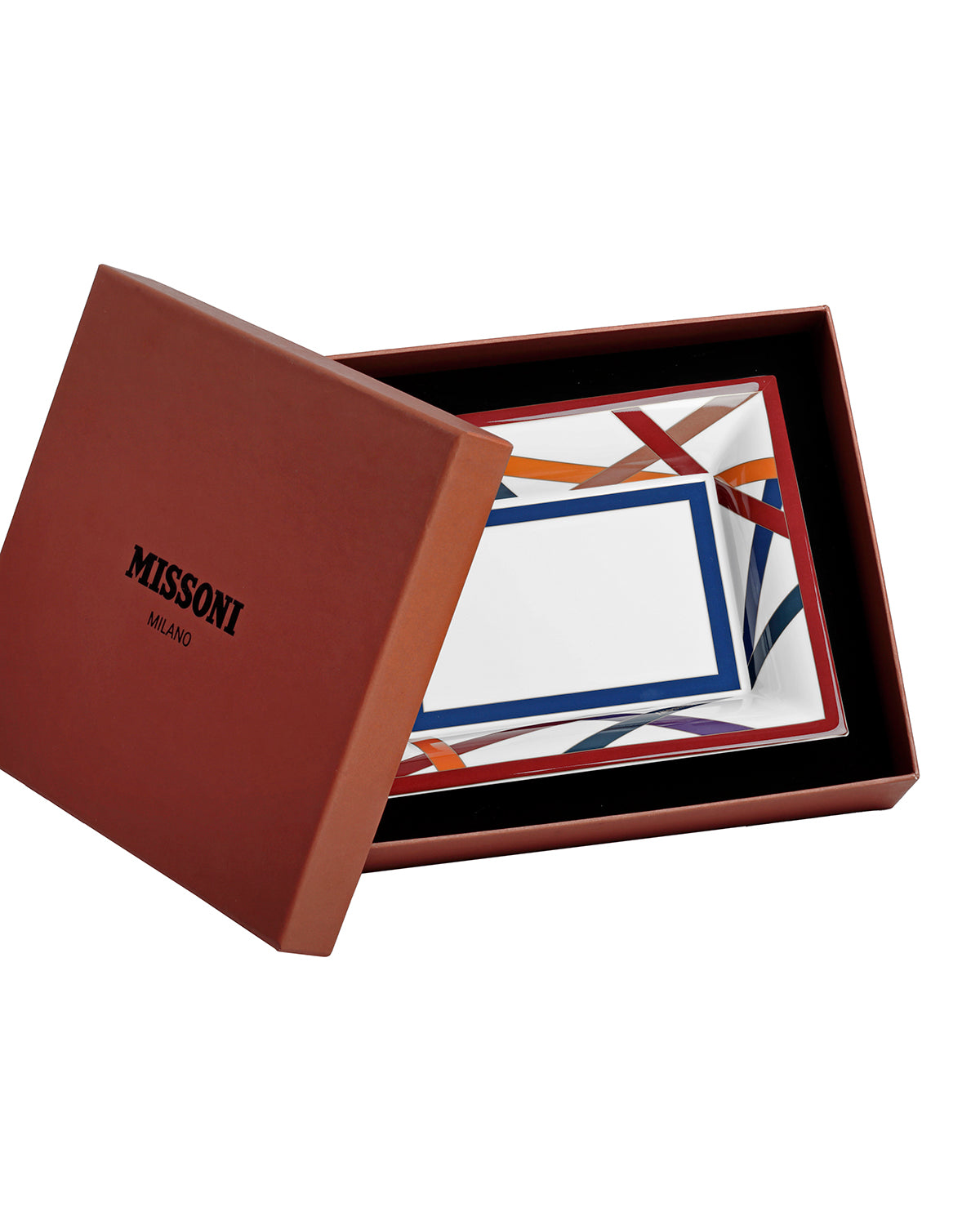 Missoni Home Nastri Multicolor rectangular tray