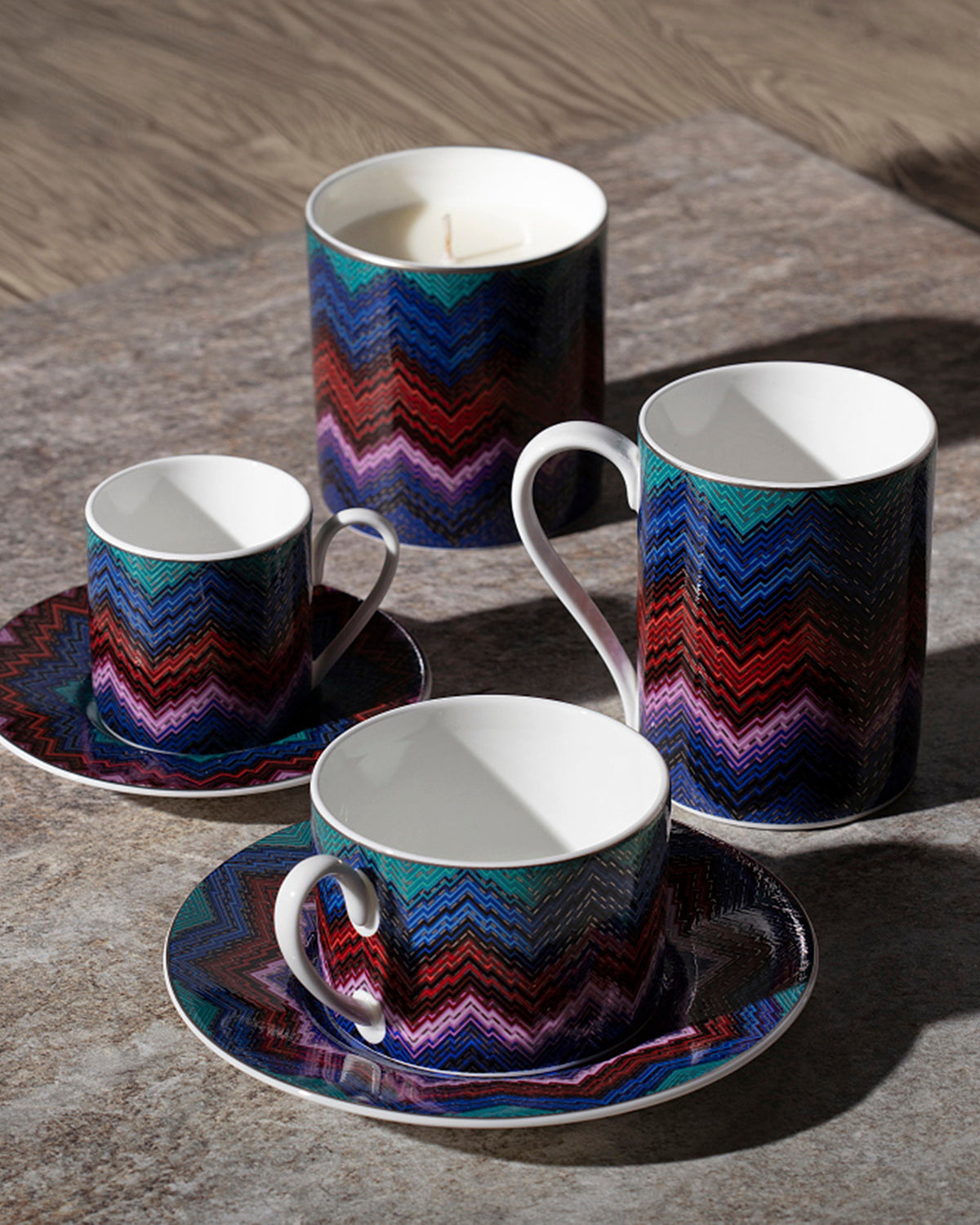 Missoni Home Starlight tea cups & saucers – photo 3