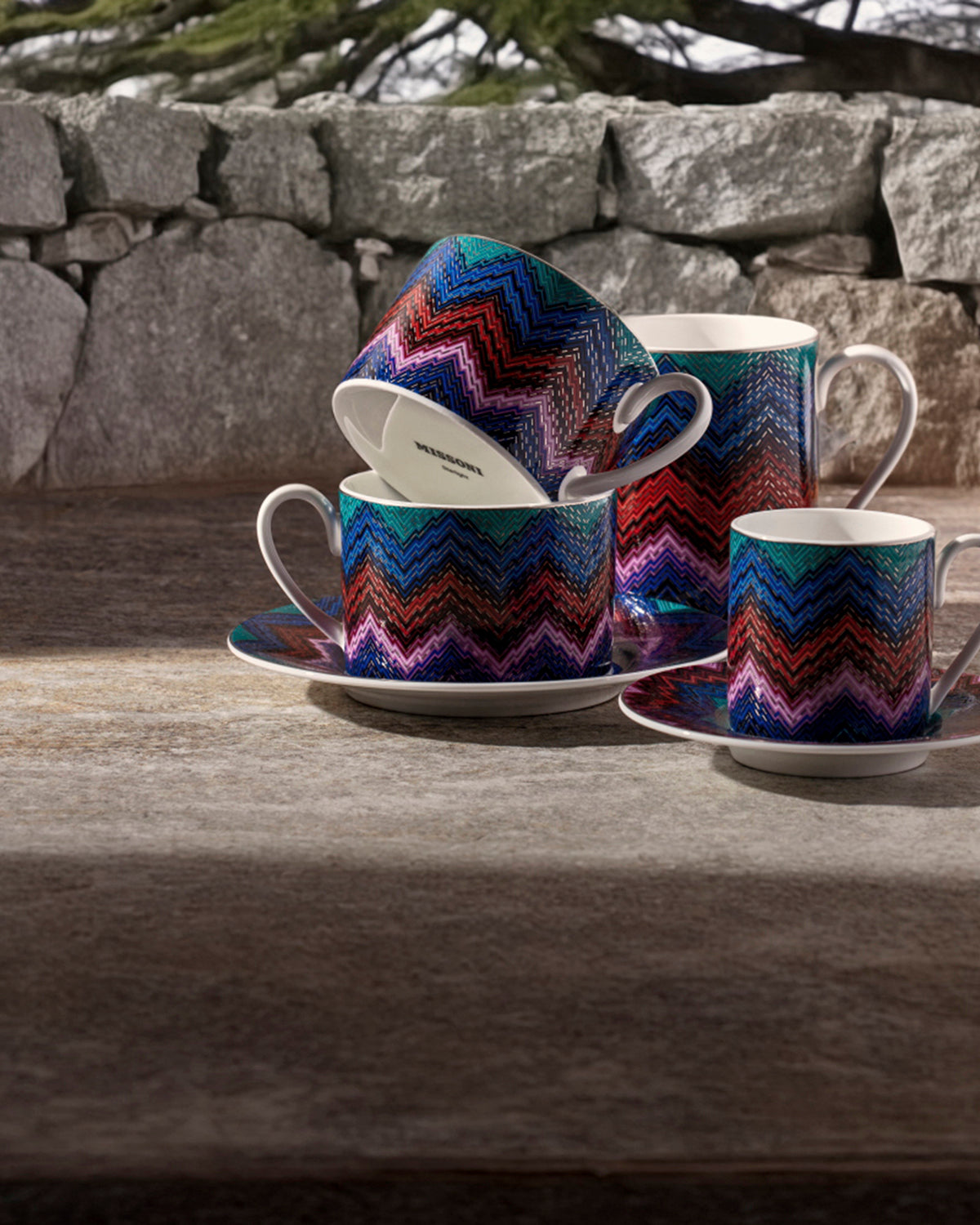 Missoni Home Starlight tea cups & saucers – photo 2