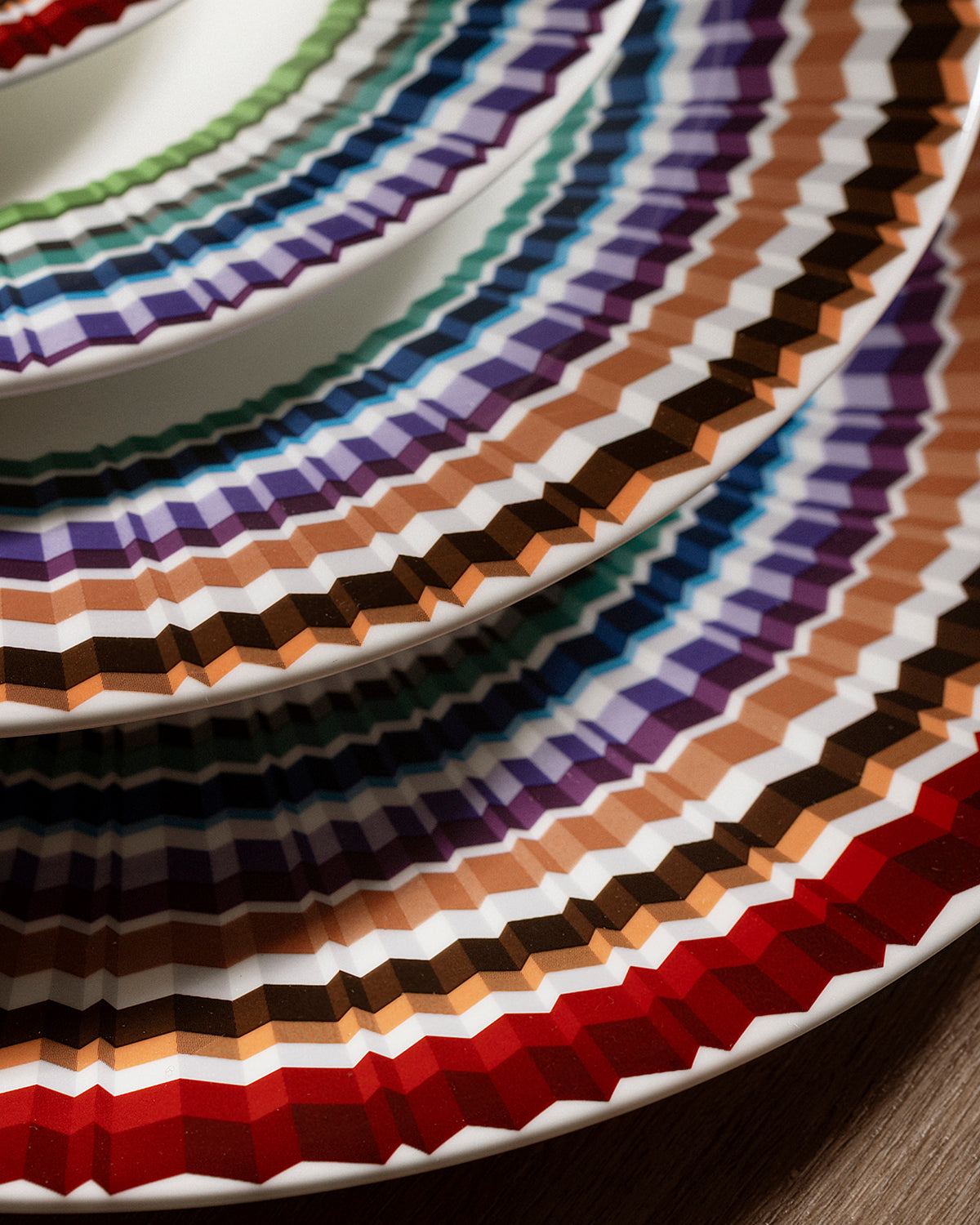 Missoni Home Waves round serving dish – photo 3