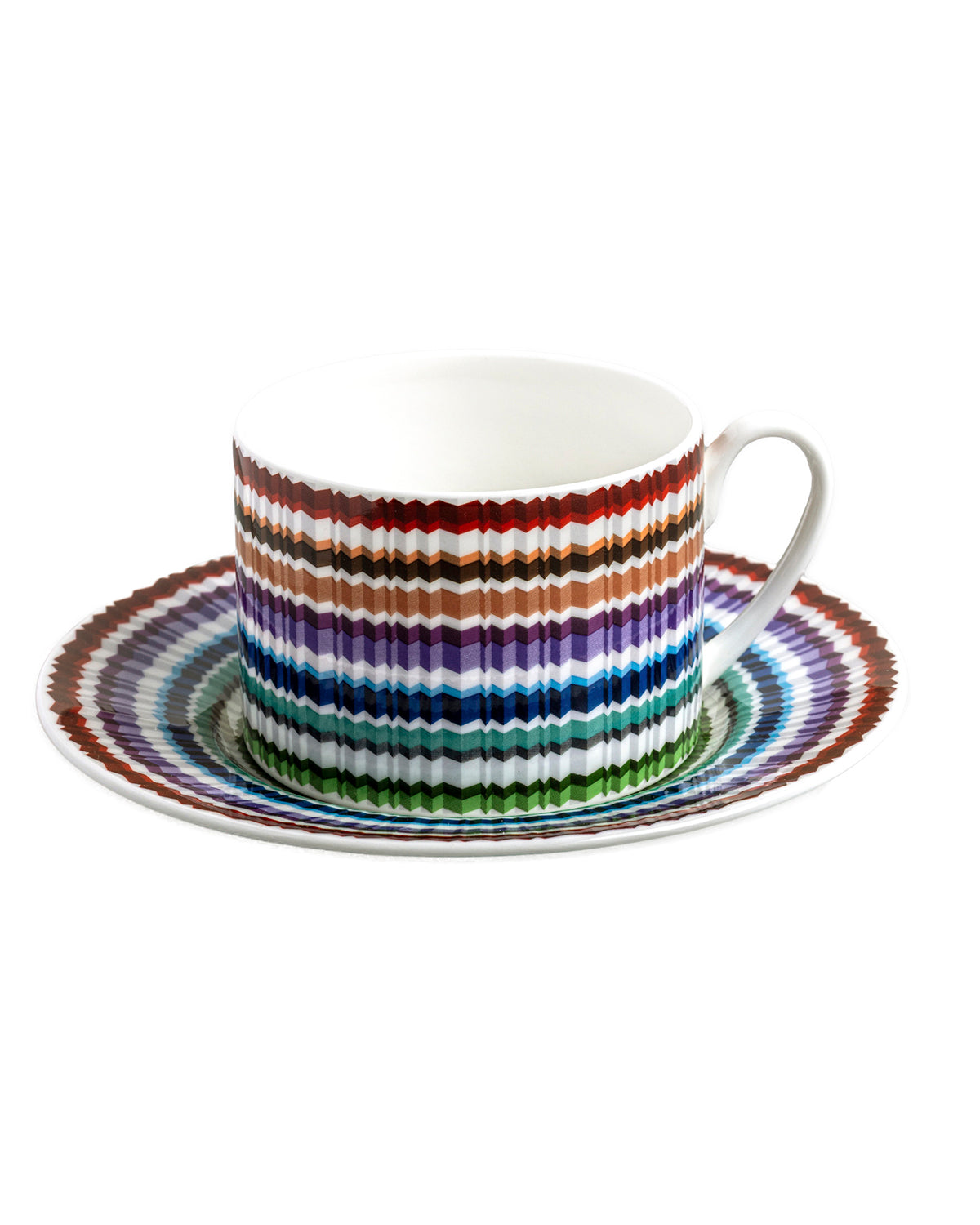 Missoni Home Waves tea cups & saucers