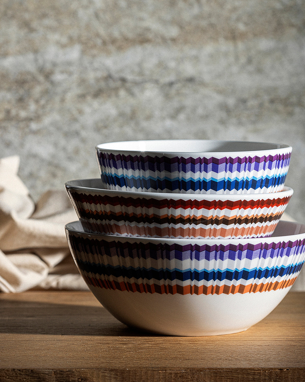 Missoni Home Waves fruit bowls – photo 3