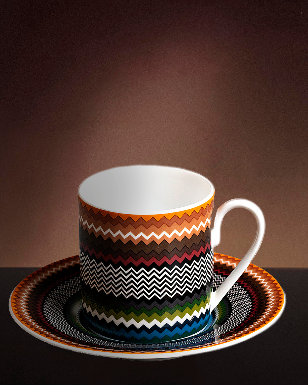 Missoni Home Zig Zag Foliage coffee cups & saucers – photo 2
