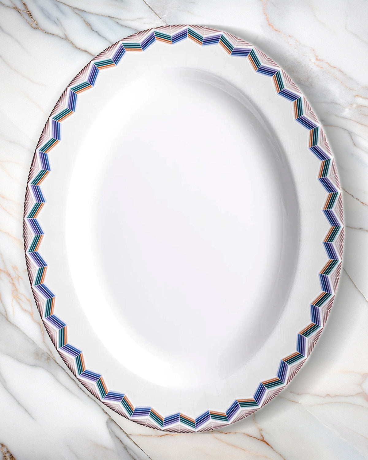 Missoni Home Zig Zag Jarris 148 oval serving dish – photo 2