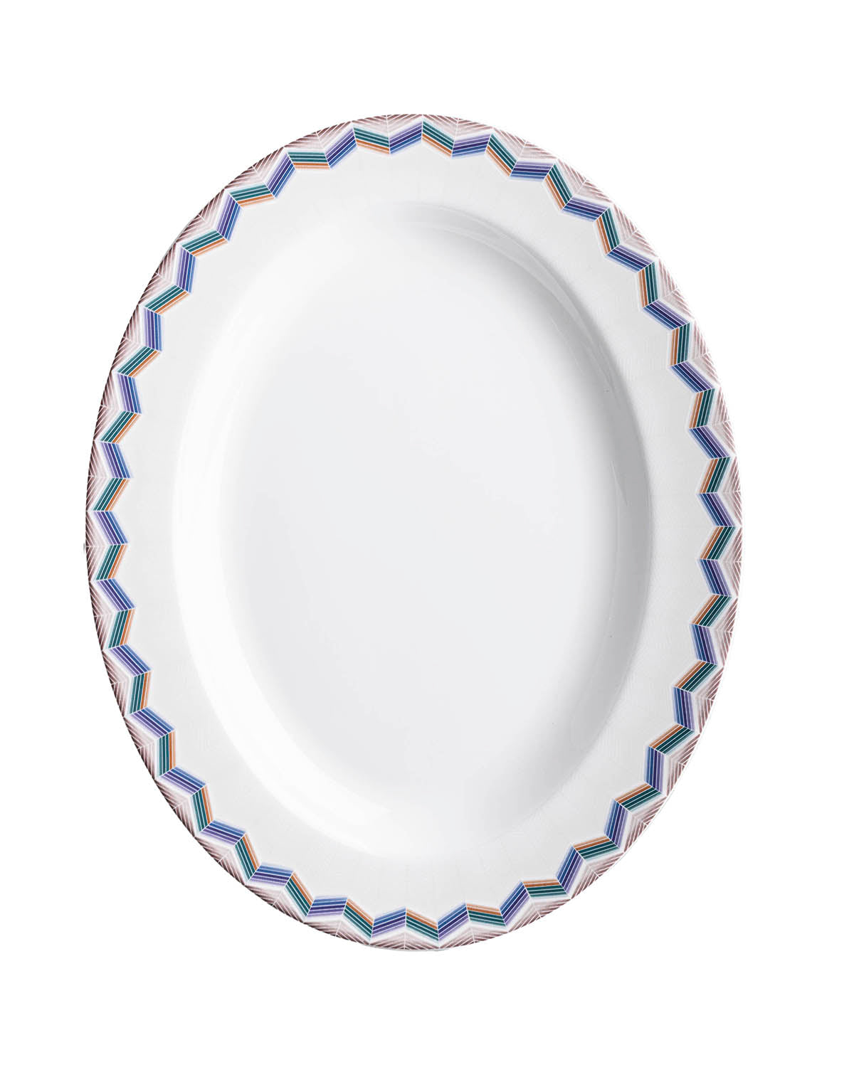 Missoni Home Zig Zag Jarris 148 oval serving dish