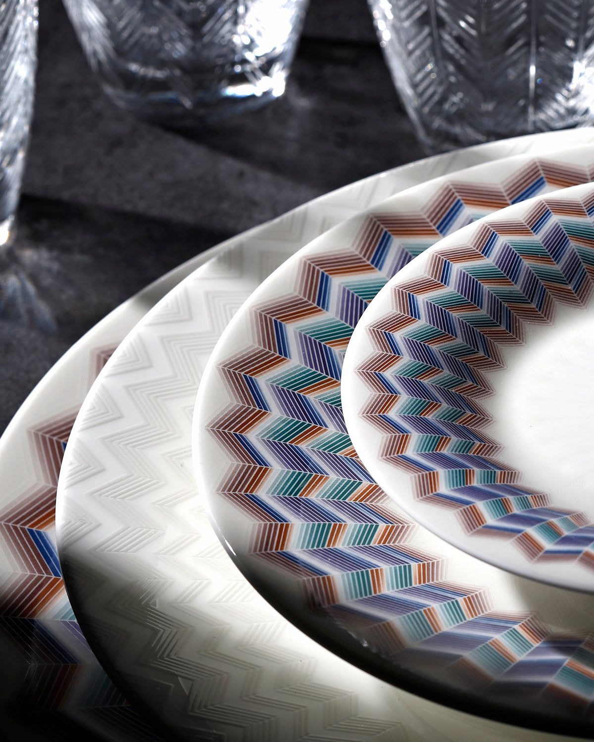 Missoni Home Zig Zag Jarris 148 charger plate – photo 3