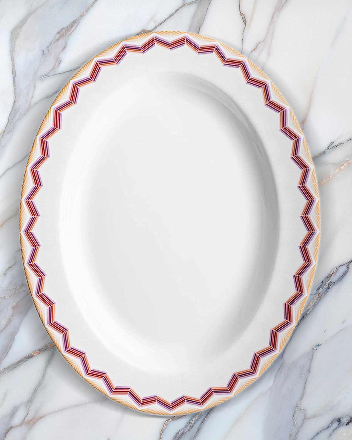 Missoni Home Zig Zag Jarris 156 oval serving dish – photo 2