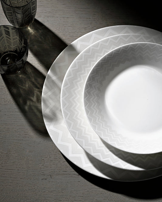 Missoni Home Zig Zag White soup bowls – photo 2