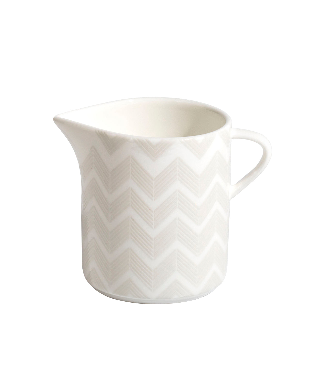Missoni Home Zig Zag White creamer