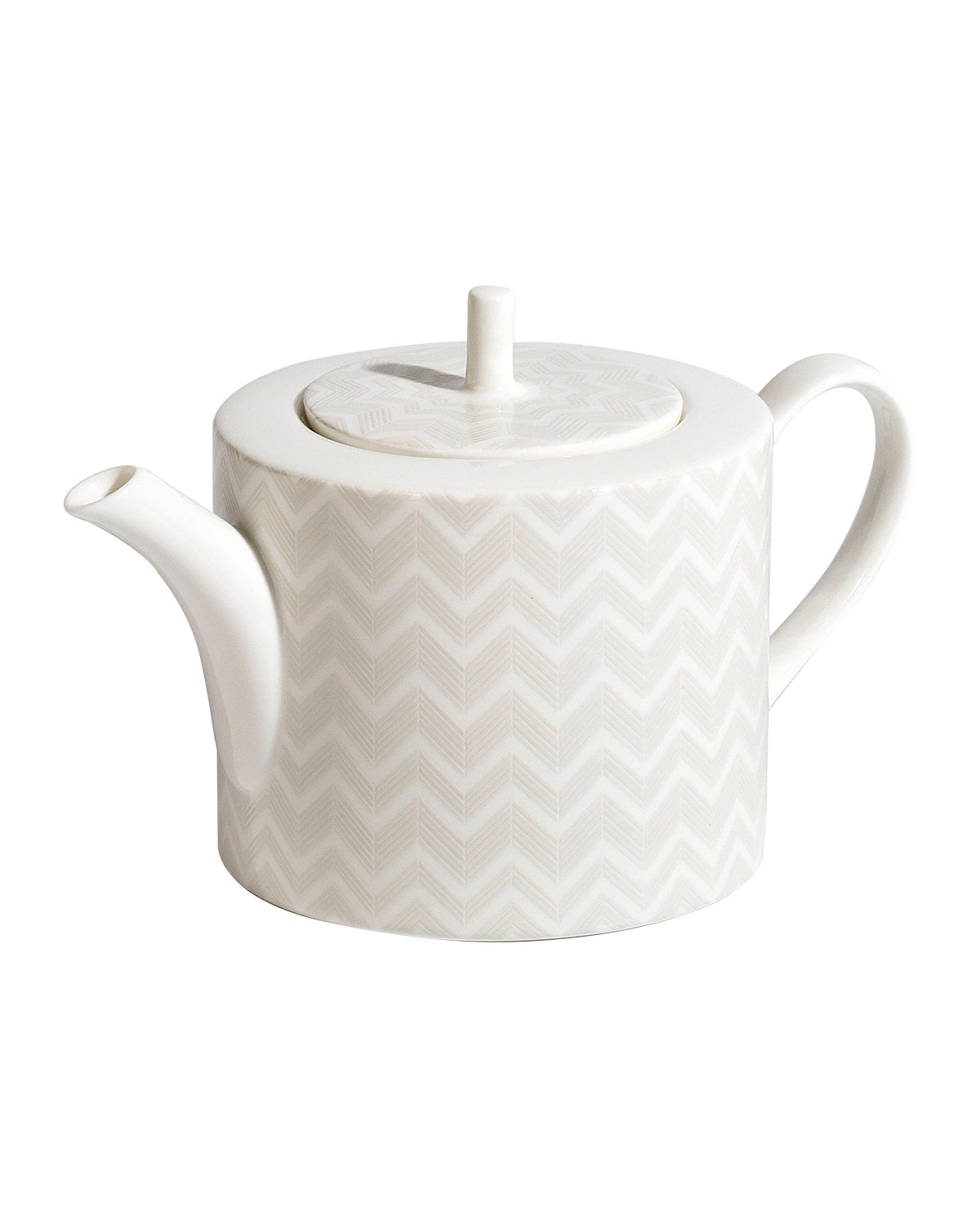Missoni Home Zig Zag White tea or coffee pot