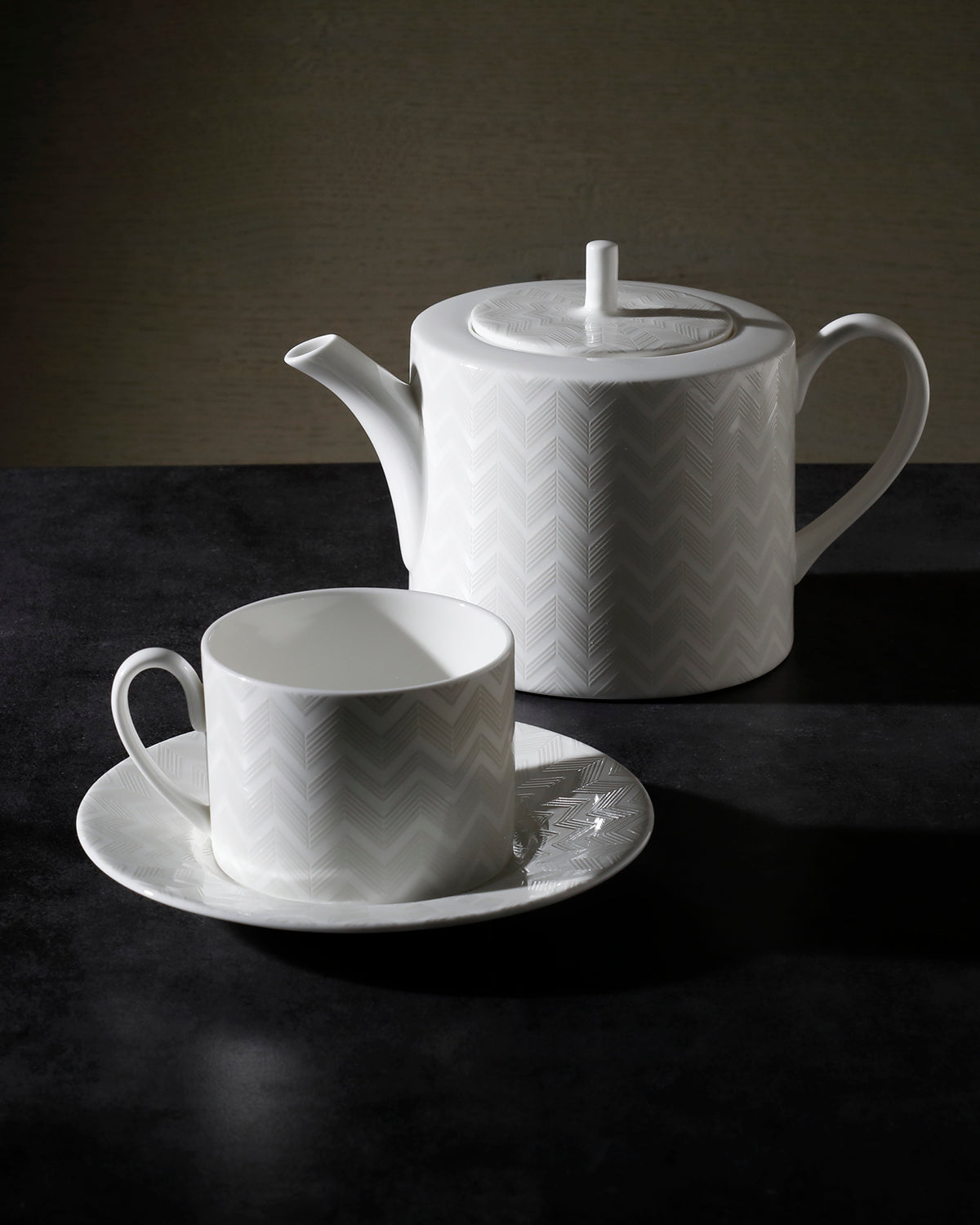 Missoni Home Zig Zag White tea or coffee pot – photo 2