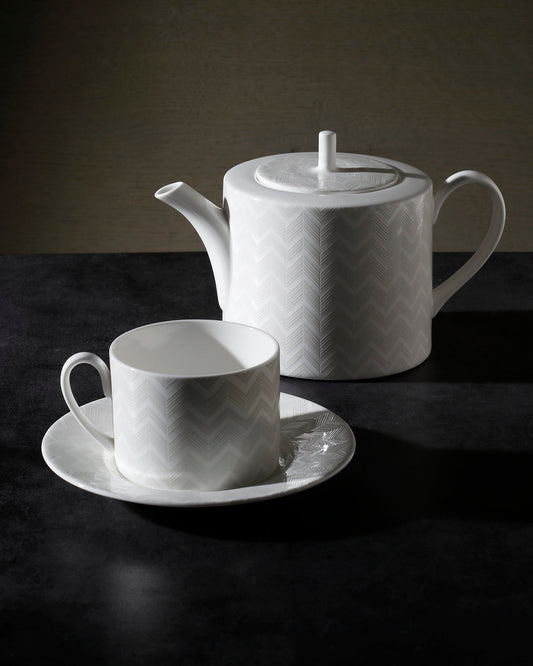 Missoni Home Zig Zag White tea or coffee pot – photo 2