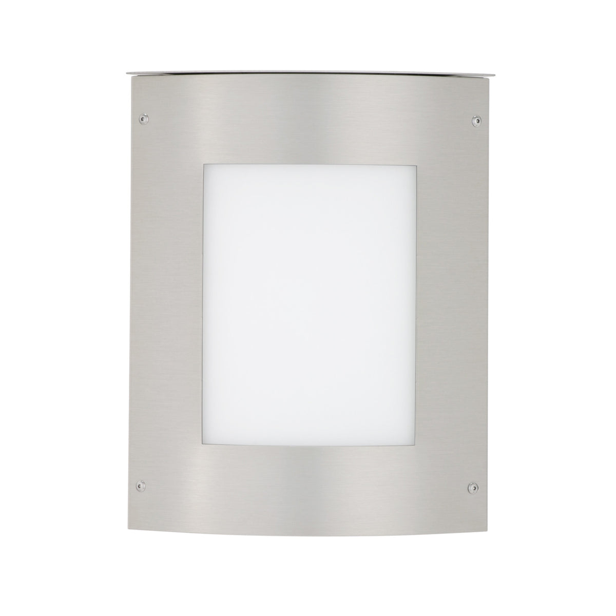 Besa Moto 8 wall sconce option – Silver (square faceplate)