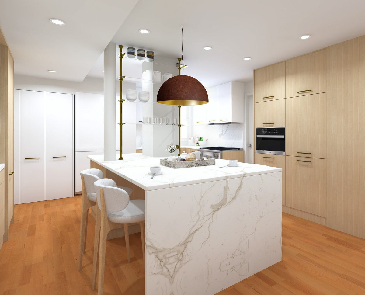 Mammalampa The Queen – installed in a Marie Burgos Design kitchen, New York