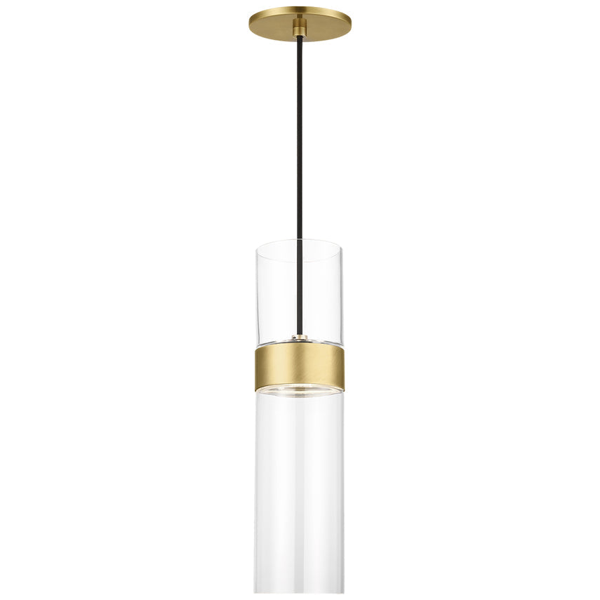 Manette 3 5-inch Handblown Glass LED Pendant by Visual & Comfort & Co
