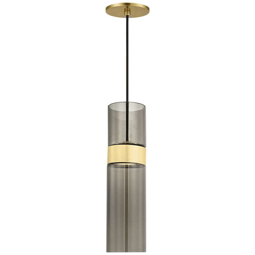 Manette 3 5-inch Handblown Glass LED Pendant by Visual & Comfort & Co