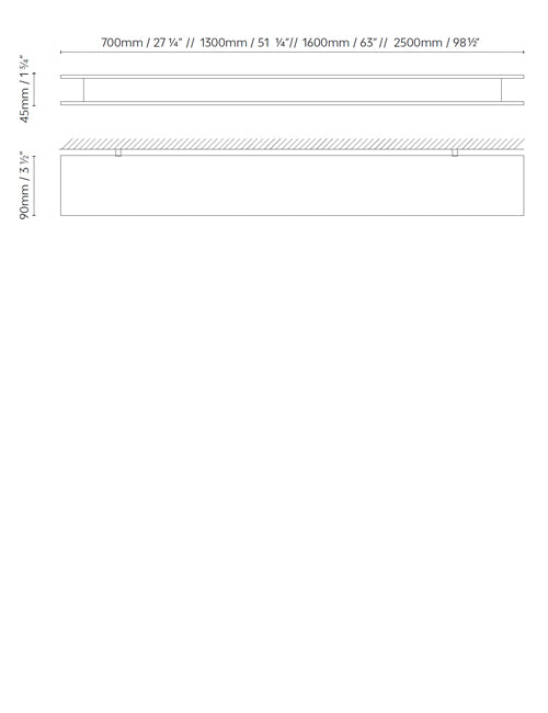 B.lux Marc C 70 (1L) dimension drawing
