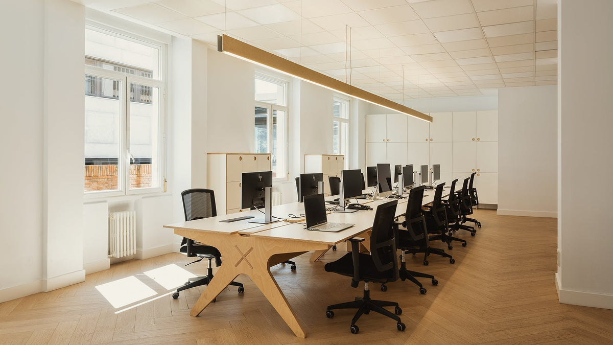 Marc S linear LED lamp by David Abad
