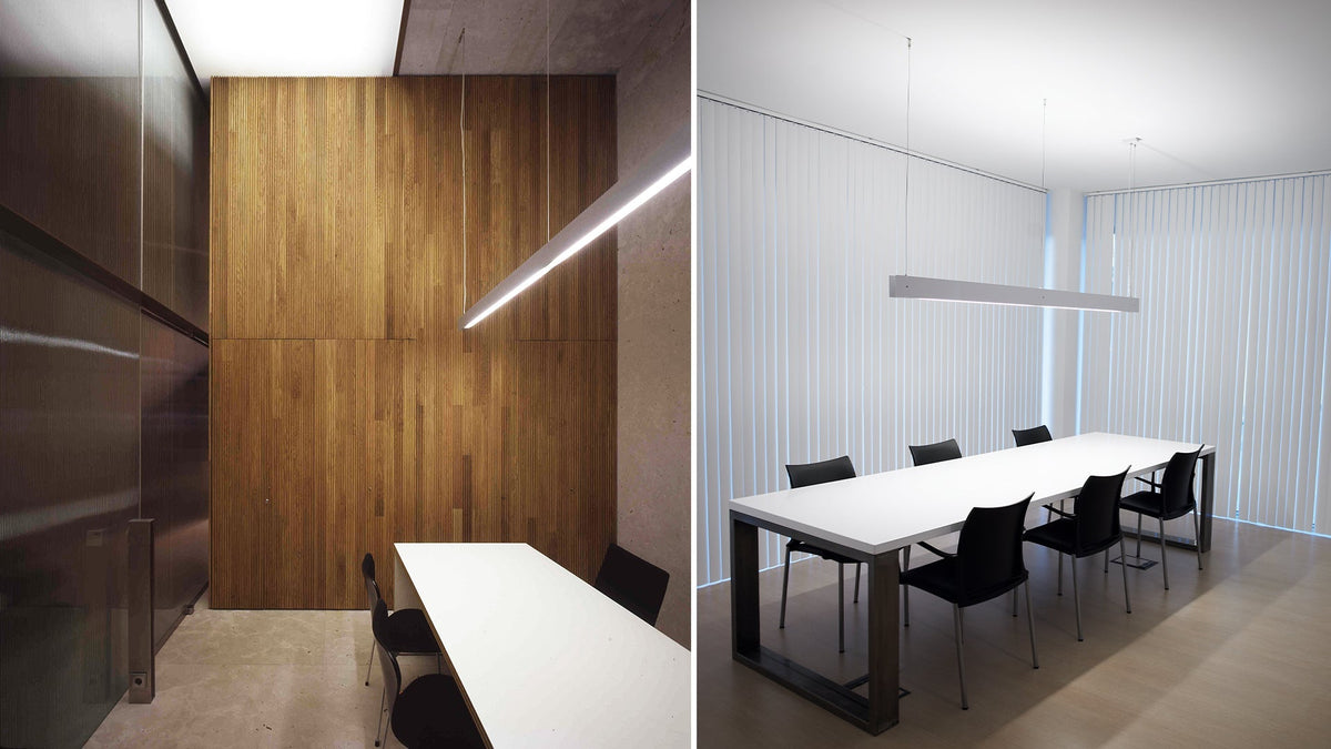 Marc S linear LED lamp by David Abad