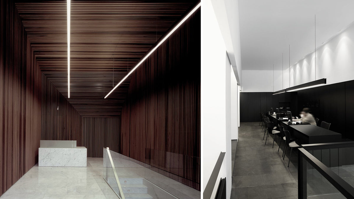 Marc S linear LED lamp by David Abad