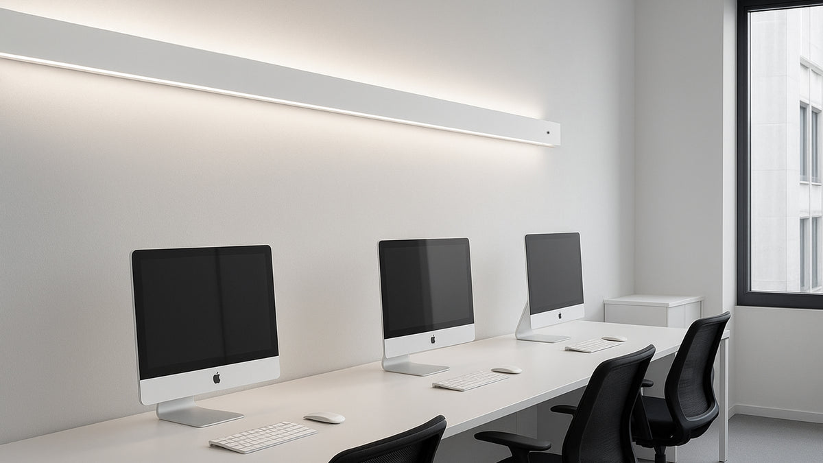 Marc W linear LED lamp by David Abad