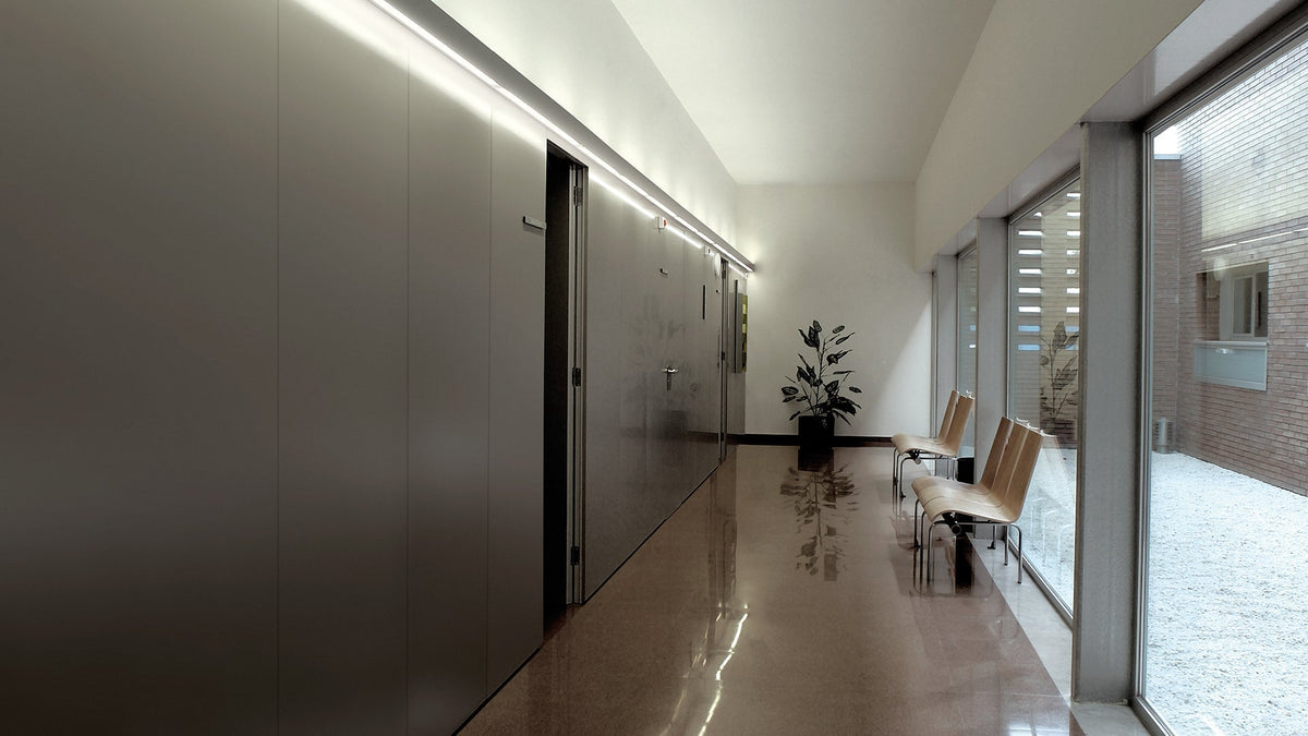 Marc W linear LED lamp by David Abad