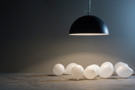 Matt Mezza Luna Lavagna Pendant By In-Es Artdesign