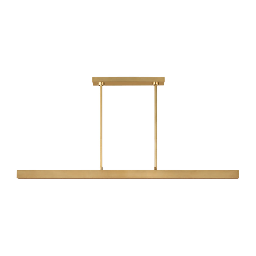Maybeck 48 Linear Brass Chandelier by Visual & Comfort & Co