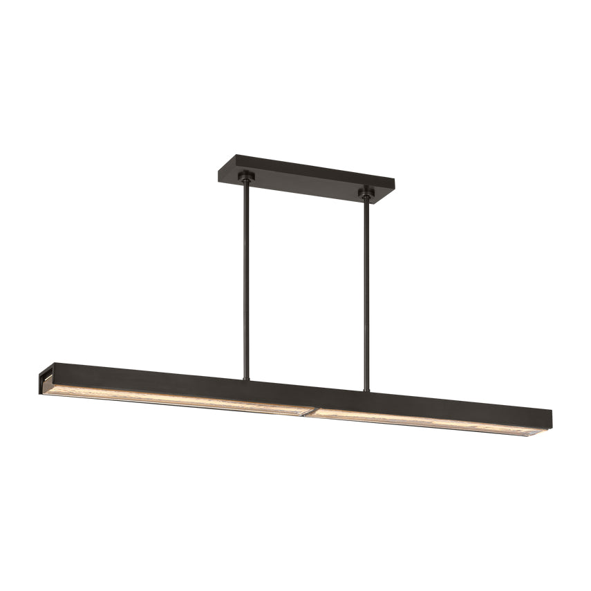 Maybeck 48 Linear Brass Chandelier by Visual & Comfort & Co
